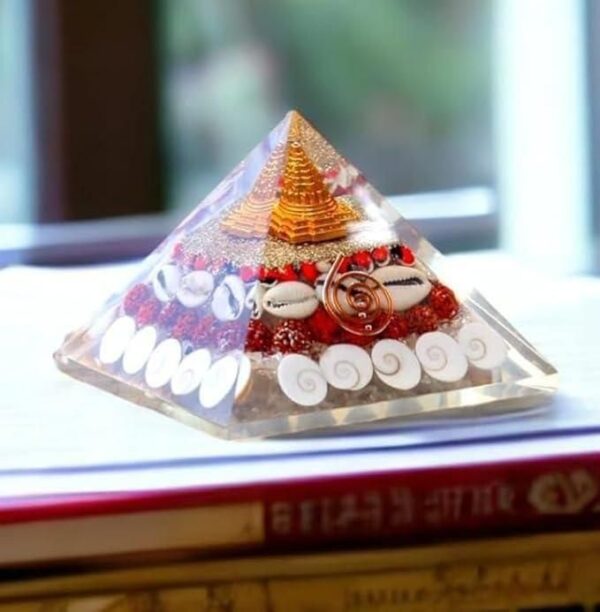Crystal Wealth Gomati Chakra Shree Yantra Pyramid - Image 6